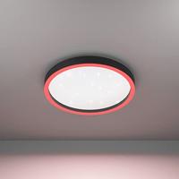 Eglo Plafonnière Zigbee Montemorelos-Z Ø 42cm zwart 900411 - thumbnail