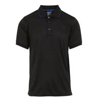 Ragetta RG264 Navigate Short Sleeve Polo - Black/Lime - XL - thumbnail