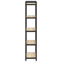 Boekenkast Sonoma eiken 40 x 30 x 153 cm Bewerkt hout - thumbnail