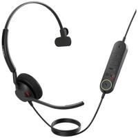 Jabra Engage 40 Over Ear headset Kabel, Bluetooth Mono Zwart Ruisonderdrukking (microfoon) Volumeregeling Telefoon - thumbnail