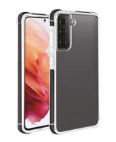 Vivanco RSCVVSGS21T Safe Steady Backcover Samsung Galaxy S21 (5G) Zwart, Transparant - thumbnail
