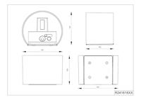 Trio Oplaadbare wandlampGenie zwart met sensor - R24161632 - thumbnail