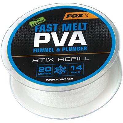 Fox Edges PVA Fast Melt 20m Refill 14 mm Stix