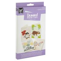 Craft ID Diamond painting kaarten set 18,1x13cm - thumbnail