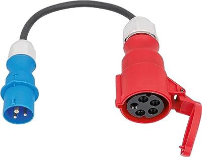 AS Schwabe 61374 Stroom Adapterkabel 16 A Zwart 0.3 m H07RN-F 3X 2,5 mm² AS Schwabe 61374 Stroom Adapterkabel 16 A Zwart 0.3 m H07RN-F 3X 2,5 mm²