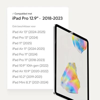 Paperlike 3 screen protector iPad Pro 12.9" (2nd/3rd/4th/5th/6th gen) - Transparent Paperlike 3 screen protector iPad Pro 12.9" (2nd/3rd/4th/5th/6th gen) - Transparent
