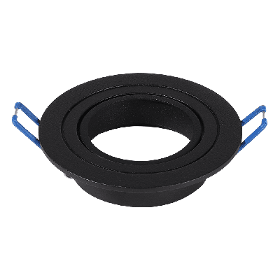 Miro - LED Inbouwspot - Kantelbaar armatuur - Diameter 93mm - GU10 Fitting incl. lamphouder - Rond - IP20 voor binnen - Zwart Miro - LED Inbouwspot - Kantelbaar armatuur - Diameter 93mm - GU10 Fitting incl. lamphouder - Rond - IP20 voor binnen - Zwart