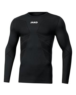 JAKO 6455 Longsleeve Comfort 2.0 - Zwart - L