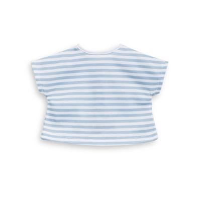 Corolle Ma gestreept t-shirt blauw, 36cm