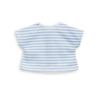 Corolle Ma gestreept t-shirt blauw, 36cm - thumbnail