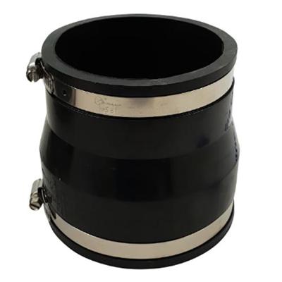 Air Aqua Flexibele Verloopsok 125x110mm - Weerbestendig voor Water- en Luchtsystemen - Robuust Rubber