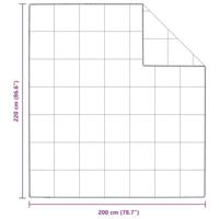 Dekentjes & Dekbedden Wit 200 x 220 cm Dons - thumbnail