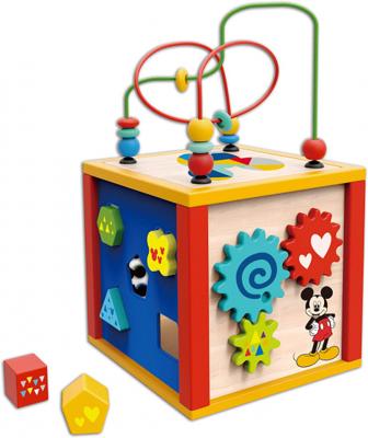 Disney activiteitencubus Mickey Mouse junior 20,7 cm hout Disney activiteitencubus Mickey Mouse junior 20,7 cm hout