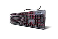 Toetsenbord Krom NXKROMKRNL Zwart Qwerty Spaans - thumbnail