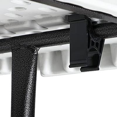 Buffettafel Tuintafel Wit Kunststof 220x70x72cm Opvouwbaar