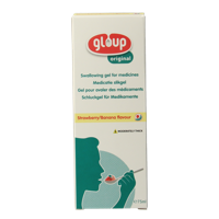 Gloup Original medicatie inname gel aardbei banaan 75 Milliliter - thumbnail