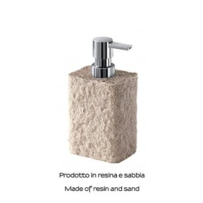 Zeepdispenser Sapho Aries Vrijstaand 350 ML Polyresin Beige Sapho - thumbnail