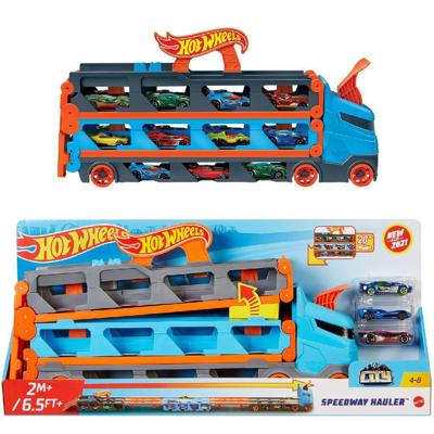 Hot Wheels Speedway Hauler + 3 Auto&apos;s