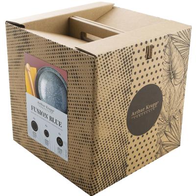 Sambonet Fusion Blue 12-delige serviesset - Blauw - Porselein Sambonet Fusion Blue 12-delige serviesset - Blauw - Porselein