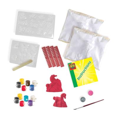 Plasticine Set SES Creative Molding and painting - 3 in 1