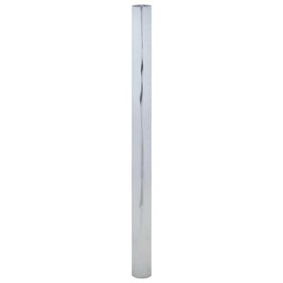 VidaXL Zonnefolie statisch reflecterend 60x1000 cm pvc zilverkleurig