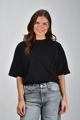 RÓHE t-shirt 415-20-096 black