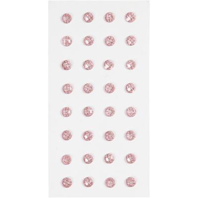 Creativ Company Strasstenen, d 8 mm, lichtrood, 32 stuk/ 1 doos