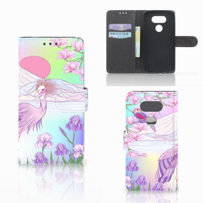 LG G5 Telefoonhoesje met Pasjes Bird LG G5 Telefoonhoesje met Pasjes Bird