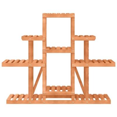VidaXL Bloemenstandaard 110x25x96 cm massief vurenhout VidaXL Bloemenstandaard 110x25x96 cm massief vurenhout