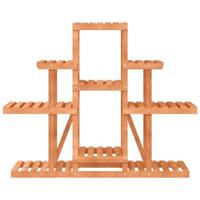 Bloemenstandaard 110x25x96 cm massief vurenhout - thumbnail