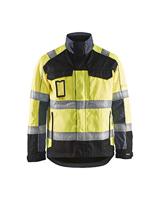 Blåkläder Jack. Ongevoerd High-Vis 40511811 | High-Vis Geel/Zwart | Maat XL - 7330509306826 - thumbnail