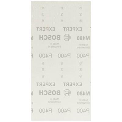 Bosch Accessories EXPERT M480 2608900769 Schuurnet voor vlakschuurmachine Ongeperforeerd Korrelgrootte (num) 400 (l x b) 230 mm x 115 mm 10 stuk(s)