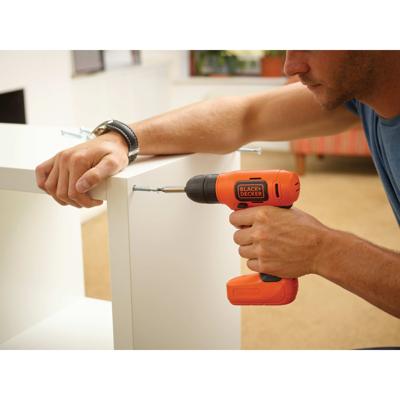 Schroevendraaier Black & Decker BDCD8 Compact Boor - thumbnail
