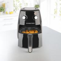 Gourmetmaxx XL 1500W Heteluchtfriteuse 2,5 l Enkel Zwart, Zilver Vrijstaand - thumbnail