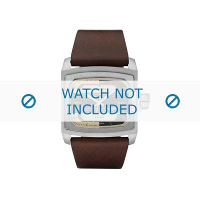 Diesel horlogeband DZ1464 Leder Bruin 32mm