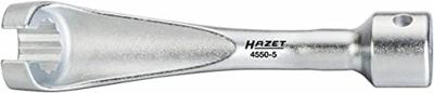 HAZET Injectieleidingsleutel 4550-5 · 1/2 inch (12,5 mm) vierkant hol · Buitentwaalfkant profiel · SW 14 mm HAZET Injectieleidingsleutel 4550-5 · 1/2 inch (12,5 mm) vierkant hol · Buitentwaalfkant profiel · SW 14 mm