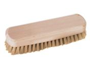 Luva Schoen uitwrijfborstel haar 16 cm wit h - thumbnail