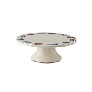 Boerenbont taartplateau op voet ø23 cm