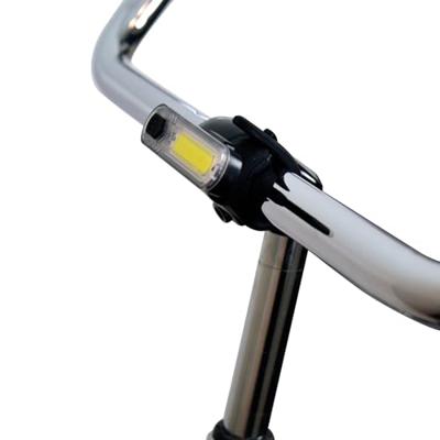 Dresco voorlicht cob led usb-oplaadbaar 60 lumen zwart