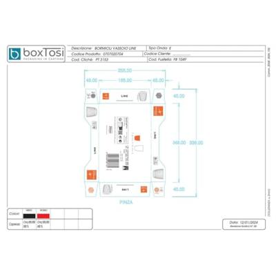Bormioli Rocco Waterglazen 290 ml 6 Stuks Transparant/Glas
