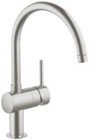 Grohe Minta keukenmengkraan met draaibare C-uitloop supersteel - thumbnail