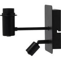 Light & Living Wandlamp 'Montana', mat zwart, kleur - thumbnail