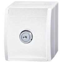 ABB 2CKA002083A0833 Geaard stopcontact IP44 Wit, Zuiver wit (RAL 9010) - thumbnail