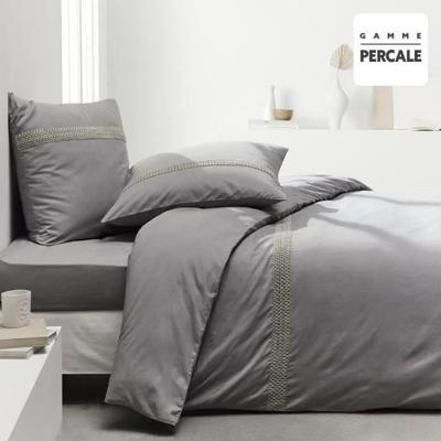 Vandaag Prestige Today Bless - 240 x 260 cm - 2 personen - 100% percale macramé -afwerking - staal