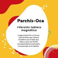 Parchis en Oca Spelbord Cayro 441 Magnetisch - thumbnail