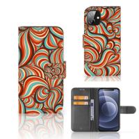 Apple iPhone 12 Mini Hoesje Retro - thumbnail