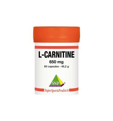 SNP L-Carnitine 650mg puur 60 Capsules