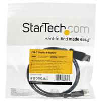 StarTech.com 1 m USB-C naar DisplayPort 1.4-kabel, 8K/5K/4K USB Type-C naar DP 1.4 Alt Mode videoadapter/kabel, HBR3/HDR/DSC, 8K 60Hz DP monitorkabel, USB-C/Thunderbolt 3 compatibel (CDP2DP141MB) - thumbnail