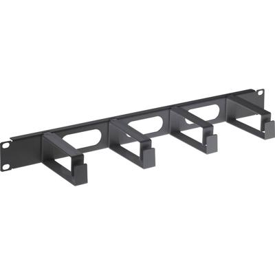 Intellinet 711074 19 inch Kabelgeleiding voor patchkast 1 HE Zwart (RAL 9005)
