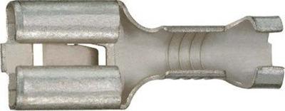 Klauke 2730 Platte stekker (female) Insteekbreedte: 6.30 mm Insteekdikte: 0.80 mm 180 ° Ongeïsoleerd Messing 1 stuk(s)